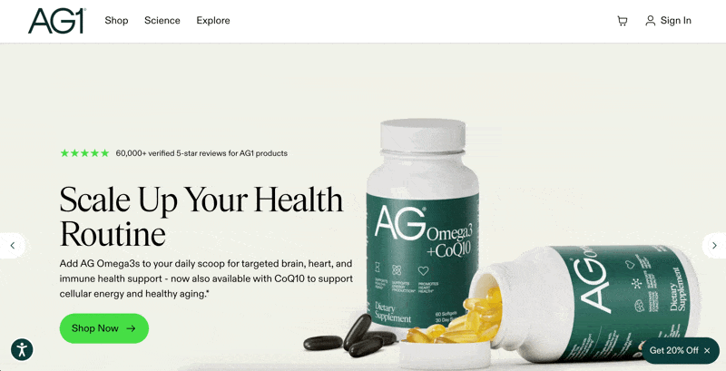 Athletic Greens (AG1)